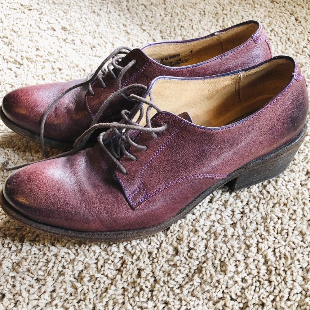 Frye oxfords